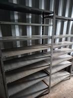 Metalen Rekken - 4 Stuks 90 x 35 cm, Ophalen of Verzenden, Gebruikt