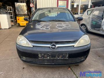 OPEL CORSA C zwart onderdelen DEMONTAGE 2000-2005, Enlèvement ou Envoi, Utilisé, Opel