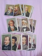 70 chromos Gutermann  Beroemde Mannen, Ophalen of Verzenden, Zo goed als nieuw