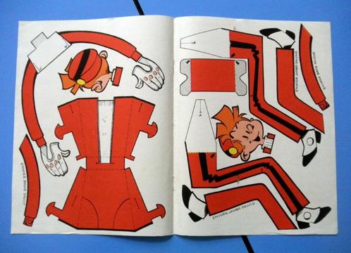 Supplément Spirou 1714 Spirou en relief - 18 février 1971, Boeken, Stripverhalen, Zo goed als nieuw, Eén stripboek, Ophalen of Verzenden