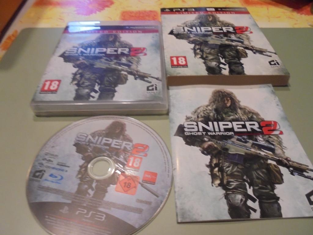 Playstation 3 Sniper 2 Ghost Warrior (CIB) limited edition, 1 speler, Ophalen of Verzenden, Gebruikt, Vanaf 18 jaar