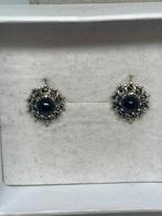 Zilveren oorbellen met onyx, Handtassen en Accessoires, Oorbellen, Overige kleuren, Nieuw, Ophalen of Verzenden, Met edelsteen