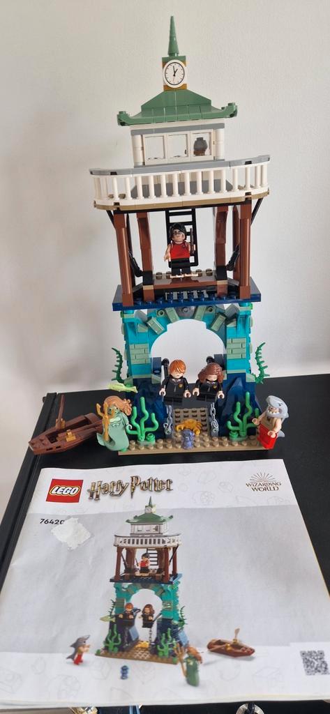 Lego 76420 Tournoi des 3 sorciers Harry Potter, Kinderen en Baby's, Speelgoed | Duplo en Lego, Zo goed als nieuw, Lego, Ophalen of Verzenden