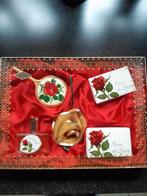 Roses Rose coffret cadeau retro/vintage savon miroir eau de, Collections, Parfums, Enlèvement ou Envoi, Neuf