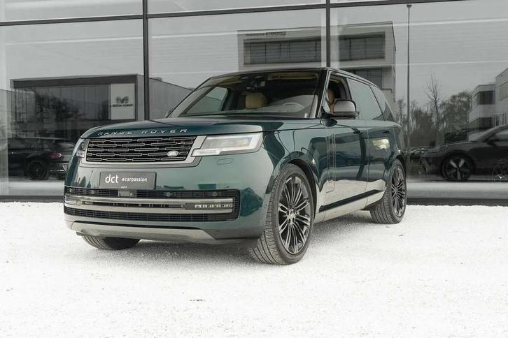 Land Rover Range Rover P530 V8 British Racing Green 23'Alu A, Auto's, Land Rover, Bedrijf, Te koop, ABS, Achteruitrijcamera, Adaptive Cruise Control