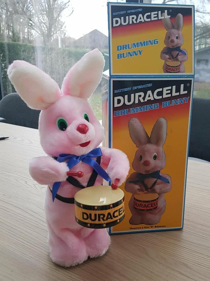 DURACELL konijn, Collections, Marques & Objets publicitaires, Comme neuf, Ustensile, Enlèvement ou Envoi