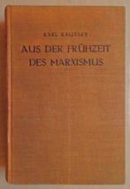 Aus der Frühzeit des Marxismus - 1935 - Kautsky (1854-1938), Politique, Utilisé, Enlèvement ou Envoi, Karl Kautsky (1854–1938)