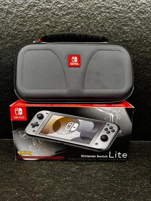 Switch Lite Dialga & Palkia Edition + beschem case, Games en Spelcomputers, Spelcomputers | Nintendo Switch Lite, Nieuw, Ophalen