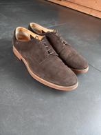 schoenen leder suede Sutor Mantellassi maat 41/ 42 nwpr €400, Brun, Porté, Chaussures à lacets, Enlèvement ou Envoi