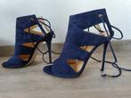 Elisabetta Franchi sandalen blauw, m40 NIEUW -60% KORTING, Zo goed als nieuw, Elisabetta Franchi, Blauw, Sandalen of Muiltjes