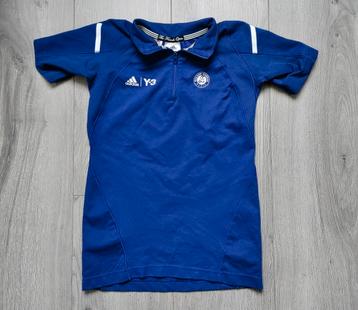 Shirt Adidas Y3 Yohji Yamamoto Roland Garros maat 152, Enlèvement ou Envoi, Utilisé, Adidas