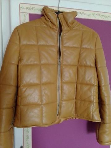 veste courte Abram taille 40 blouson cuir