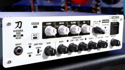 Boss Katana-500 Bass Head – 500W kracht, studiokwaliteit, Muziek en Instrumenten, Versterkers | Bas en Gitaar, Nieuw, Basgitaar