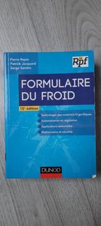 Formulaire du froid 15eme édition, Ophalen, Gelezen, Hoger Onderwijs