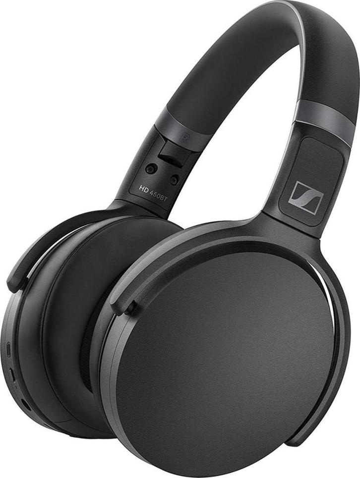 Sennheiser HD 450BT - Draadloze koptelefoon - ANC | Nieuw, Audio, Tv en Foto, Hoofdtelefoons
