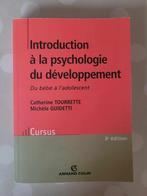 Introduction à la psychologie du développement, Livres, Psychologie du développement, Enlèvement, Tourrette & Guidetti, Neuf