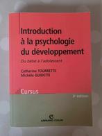 Introduction à la psychologie du développement, Psychologie du développement, Enlèvement, Tourrette & Guidetti, Neuf