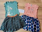 Set rokjes + tshirts maat 140, Enlèvement ou Envoi, Utilisé, Fille, Robe ou Jupe