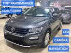 VOLKSWAGEN T-ROC 1.0 Tsi* PANORAMIQUE*LEDER*CAMÉRA*ACC* FULL, Autos, Volkswagen, Cuir, Argent ou Gris, Achat, Euro 6