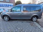 VW CADDY MAXI 1.6 TDI 7 PLACES, Auto's, Stof, Zwart, Zwart, Overige carrosserie
