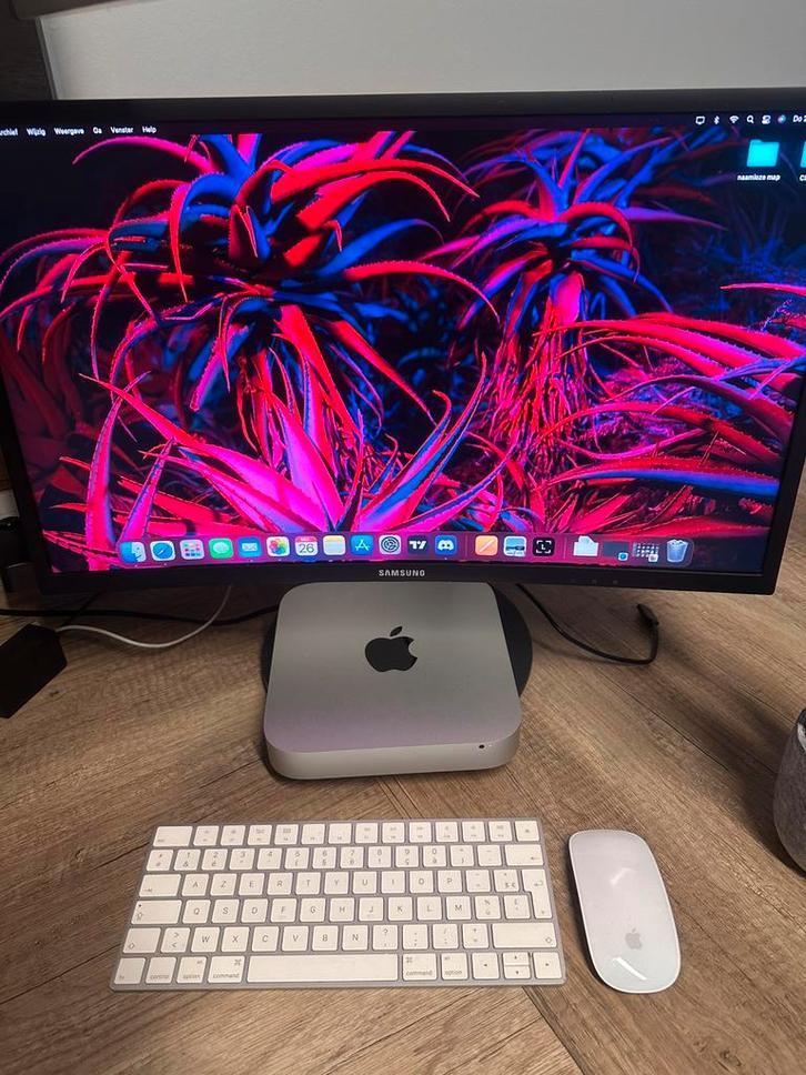 Mac mini met magic toetsenborb en magix mouse topstaat, Computers en Software, Desktop Pc's, Zo goed als nieuw, Ophalen