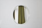 Ronde witte spiegel, Huis en Inrichting, Ophalen, Rond, Zo goed als nieuw, Minder dan 100 cm