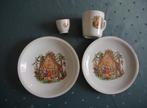 Vintage kinderservies, thema Hans en Grietje - 1959, Enlèvement ou Envoi