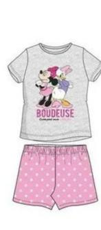 Minnie Mouse Shortama - Grijs/Roze - Maat 104-110-116-128, Kinderen en Baby's, Kinderkleding | Maat 116, Disney, Nacht- of Onderkleding