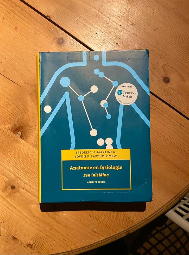 Anatomie en fysiologie, 8e editie met MyLab NL, Boeken, Schoolboeken, Nederlands, Ophalen of Verzenden