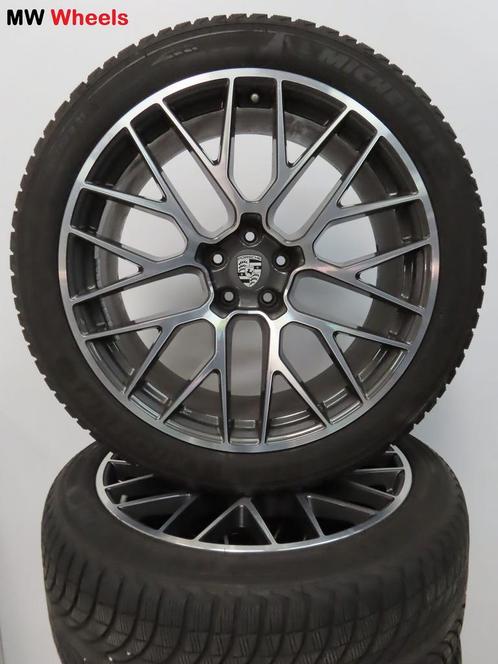 Porsche 21 inch Origineel velgen Macan Spyder winterbanden, Auto-onderdelen, Banden en Velgen, Banden en Velgen, Winterbanden