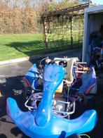 2 karts 125cc – 2T-Parilla/TM Racing – stockés au sec, Sport en Fitness, Karting, Ophalen, Gebruikt, Kart