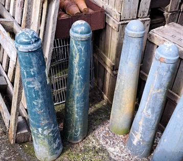 Paal paaltjes oude ijzeren paaltjes decoratie  beschikbaar voor biedingen