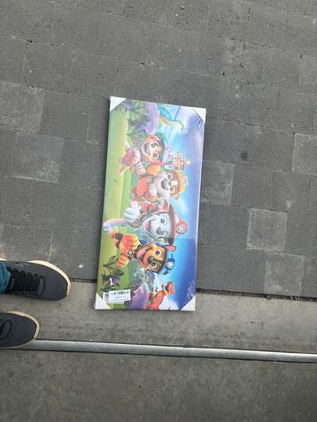 Paw patrol canvas nieuw in de verpakking beschikbaar voor biedingen