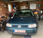 VW GOLF 4 - BENZINE LEZ OK - Pret a immatriculé !! AIRCO, Auto's, Stof, Blauw, Handgeschakeld, Grijs