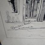 Pentekening Dendermonde, Antiek en Kunst, Kunst | Tekeningen en Fotografie, Ophalen of Verzenden