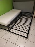 2 logeerbedden metaal, Enlèvement, Noir, Métal