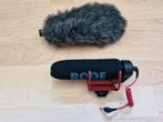 RØDE VideoMic met windkap (deadcat), Ophalen of Verzenden, Zo goed als nieuw