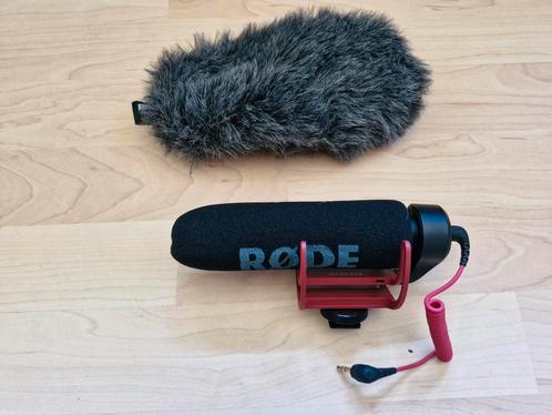 RØDE VideoMic met windkap (deadcat), Muziek en Instrumenten, Microfoons, Zo goed als nieuw, Ophalen of Verzenden