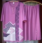 Damesensemble: Trui en rok van Lyss Yarns maat M, Maat 38/40 (M), Lyss Yarns, Paars, Ophalen of Verzenden