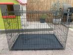 Zwarte bench voor honden XXL, Ophalen, Gebruikt, 100 cm of meer, Hondenhok