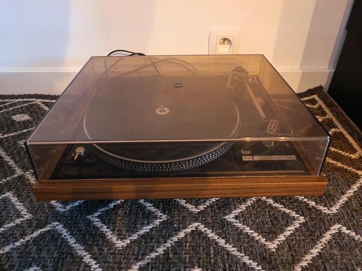 Tourne-disques Dual 504, TV, Hi-fi & Vidéo, Tourne-disques, Comme neuf, Tourne-disque, Dual, Réglage pitch, Enlèvement