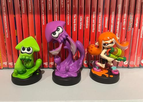 3 x Amiibos Splatoon, Consoles de jeu & Jeux vidéo, Jeux | Nintendo Switch, Utilisé, Enlèvement ou Envoi