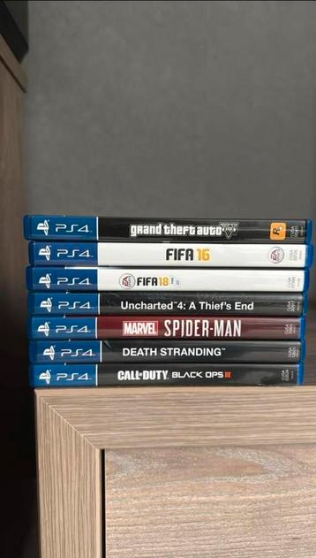 7 ps4 games beschikbaar voor biedingen