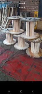 Houten haspels, Tuin en Terras, Ophalen, Zo goed als nieuw