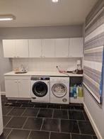 witte hangkasten, Ophalen, Gebruikt