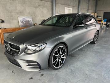 Mercedes E43 AMG 4MATIC – MANUFAKTUR Selenietgrijs Magno beschikbaar voor biedingen