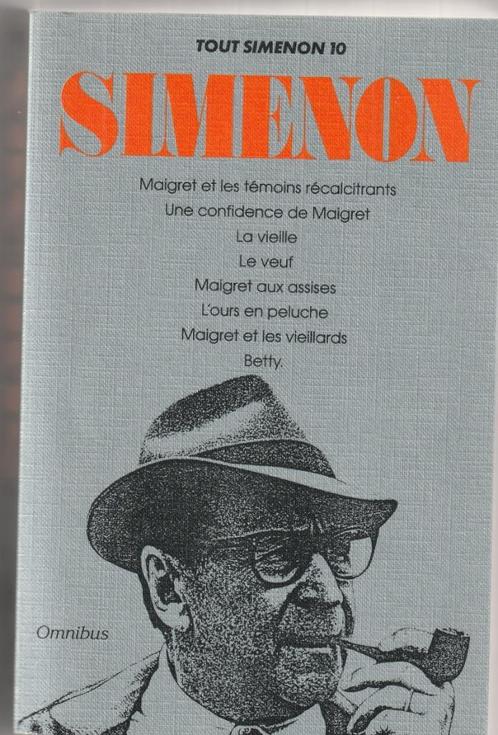 Tout Simenon * Collection Omnibus * Volume 10, Boeken, Detectives, Zo goed als nieuw, Ophalen of Verzenden