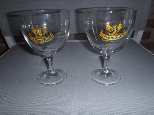 Brillen in Grimbergen, Verzamelen, Biermerken, Zo goed als nieuw, Glas of Glazen, Ophalen of Verzenden