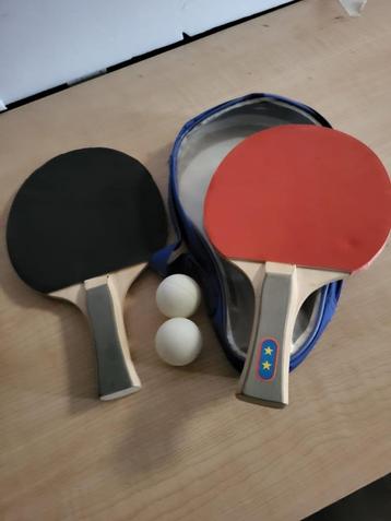 tafeltennisbatjes 2x beschikbaar voor biedingen