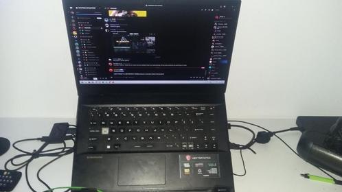 Gaming laptop MSI vector gp66, Computers en Software, Windows Laptops, Gebruikt, 16 inch, SSD, 3 tot 4 Ghz, 16 GB, Qwerty, Gaming